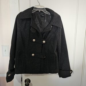 Chic Black Kids Peacoat by Michael Kors